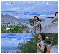 央视女主持张蕾晒度假照！，一双长腿尤为抢镜
