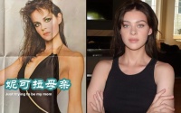 妮可拉晒母亲年轻照，五官脸型一模一样！小贝65岁亲家不输贝嫂