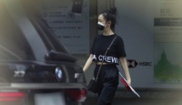 林依晨产后身材恢复很好 精神状态很不错