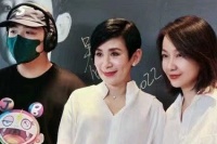 吴君如办展吴镇宇妻儿罕露面，王丽萍太年轻了吧，费曼暴风生长样貌大变