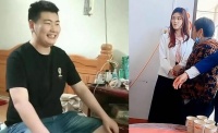 陈萌罕见现身朱楼村，大衣哥父子出门指挥交通，摆家宴招待儿媳