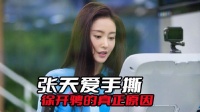 就算徐开聘没有出轨，张天爱也照样会分手，因为实力差距太大了
