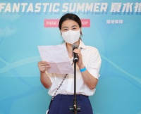 霍启刚到现场支持女儿参加慈善游泳比赛 郭晶晶曝子女都喜欢游泳