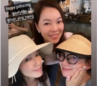 富士康老板娘、MELODY、林熙蕾罕见同框，三位阔太一起喝下午茶