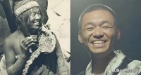 明星和古代人撞脸的照片，宋小宝和一个清朝人，简直就是一模一样