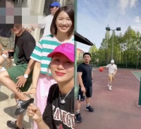 陈浩民老婆蒋丽莎晒好友聚会视频  一群星爸打篮球热闹非凡