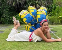 黎明前妻乐基儿大变样，增肥近200斤，与富商老公生活很幸福