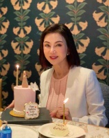 谢玲玲过66岁大寿，众多名媛阔太前来祝贺，林恬儿林心儿不见现身