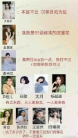 “95花”阶梯图：关晓彤、赵露思、虞书欣排名前三，杨超越缺作品