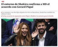 昔日金童玉女达成分手协议！夏奇拉带走两个儿子，皮克一无所获