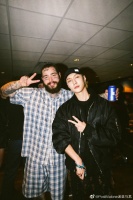 波兹马龙晒与张艺兴合照并配文：有朋自远方来