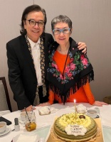 姜大卫太太生日三代同堂开心庆生 曹永廉一对宝贝子女罕见曝光