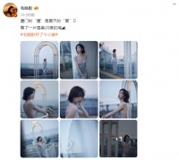 毛晓彤穿深V露背裙太火辣！曲线优美性感高挑，尽显曼妙身材