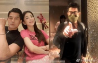 郭富城一家四口吃饭被偷拍，发怒斥对方不礼貌，事后在网络被黑