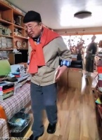 李保田罕见露面，面色红润精气神十足，“刘罗锅”变成这样了