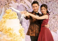 曝陈妍希拍戏时出轨，甜蜜喂食不避嫌，男方是刚火起来的三字男星