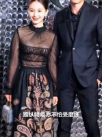 吴永恩和王子文在活动现场 男帅女美 特别吸晴！可惜分手了！