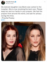 猫王独女因心脏骤停去世，年仅54岁