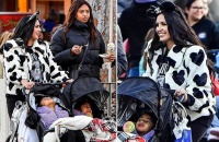 瓦妮莎近照曝光，身材臃肿！体重疑似反弹，又回到120斤风韵犹存