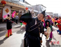 黄河岸边秧歌年俗：锣鼓喧天年味浓 张灯结彩兴未阑