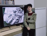 这位“广州仔”作品入选“宇宙级”画展