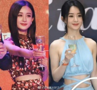 赵丽颖今昔对比图️，有网友说眼神变化越来越大……