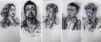 原来美术生这样追狂飙：00后追剧狂飙为人物画素描