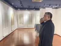 四川自贡-重庆江北书法作品交流展在自贡展出