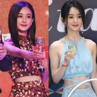 从赵丽颖刚刚出道和现在的对比……