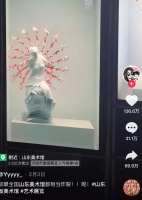 文化“两创”看山东丨对话“机械臂维纳斯”作者：观众的二次创作是引爆点，正在创作动物系列