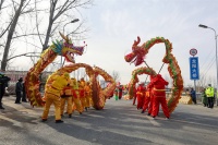 滕州市龙阳镇举办“昂龙首·舞丰年、二月二龙抬头”民俗文化活动