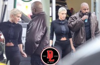 侃爷近娇妻穿露脐装！身材不输金卡戴珊，一头银发好酷，有魄力