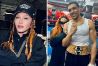 64岁麦当娜换男友！俘获90后拳击手，肌肉明显，天后娇羞秀恩爱