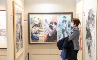 展出1个月！281件摄影书画作品展现金融街发展30年