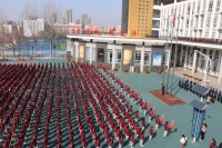 安阳市中小学开展“齐诵满江红 传承报国志”万人诵读活动
