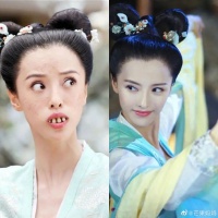 以前女明星扮丑真的好拉得下脸……