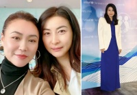 郭晶晶近照曝光，与陈露自拍！体坛2大美人同框，想让女儿学花滑