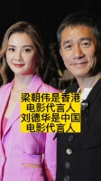 梁朝伟是香港电影代言人，刘德华是中国电影代言人