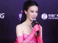金晨当之无愧的红毯搞笑女！一身高马尾芭比粉辣滴很！