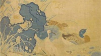 上博镇馆之宝《莲塘乳鸭图》：缂丝如画，寸缕寸金