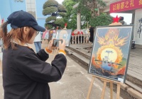 青春献礼二十大 武昌理工学院举办大学生书画摄影展