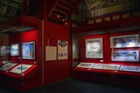 传统建筑彩画技艺展在颐和园德和园扮戏楼开展