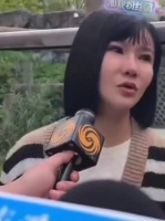 丫丫欢送会，网友月月接受采访，呼吁我们的国宝不再旅美打工！