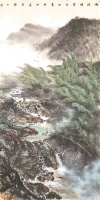 雨后修篁分外青（国画）