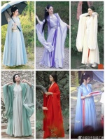 赵丽颖与凤行妆造合集 她可以一个人演完一部七仙女了