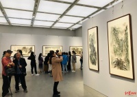 翰墨生涯八十载：九旬画家林旭中个展在四川美术馆开幕