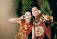 恭喜！赌王最美千金今日在巴厘岛大婚，穿中式礼服出嫁富贵逼人