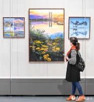 呼和浩特：“美丽青城 大黑河之韵”艺术作品展举行