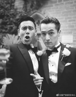 至今没有被超越的最帅伴郎团，简直就是颜狗的天堂……