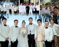 张一山游巴厘岛，眯眼捂嘴偷看比基尼美女，引起网友热议